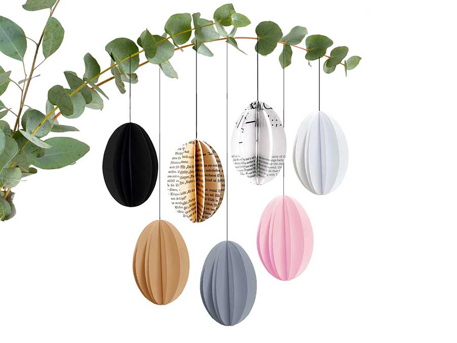 Renna Deluxe Osterei in Lila Anhänger Sonderangebot