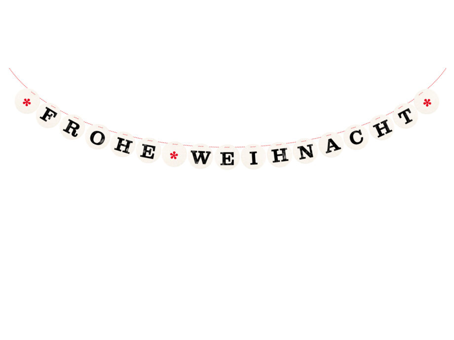 Renna Deluxe FROHE WEIHNACHT Girlande Online Shopping