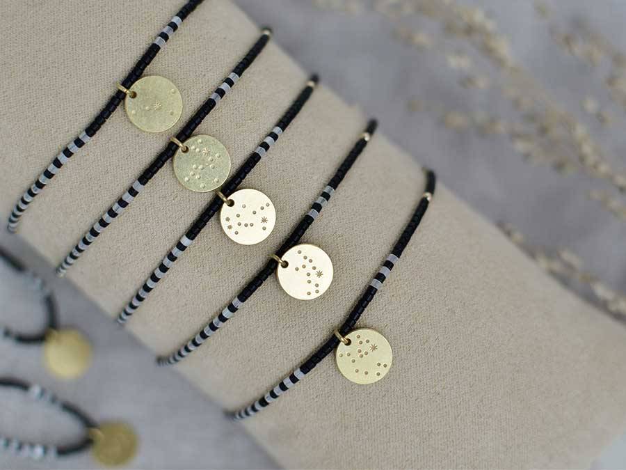 Renna Deluxe ORION Sternbild Armband Gold Weihnachtsangebot