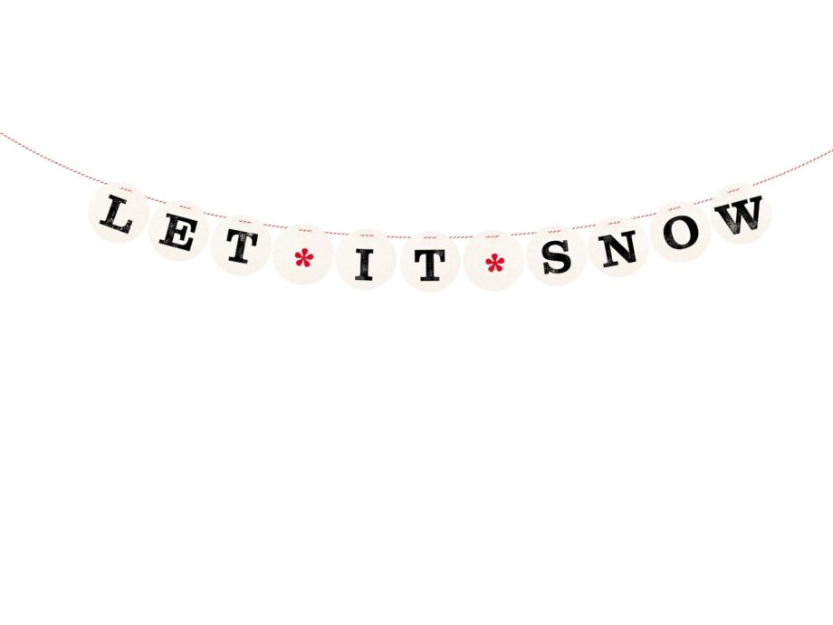Renna Deluxe LET IT SNOW Girlande Zeitlich begrenztes Angebot