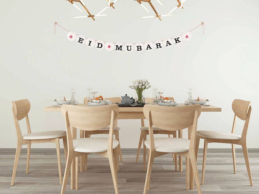 Renna Deluxe EID MUBARAK Girlande Super Sparpreis