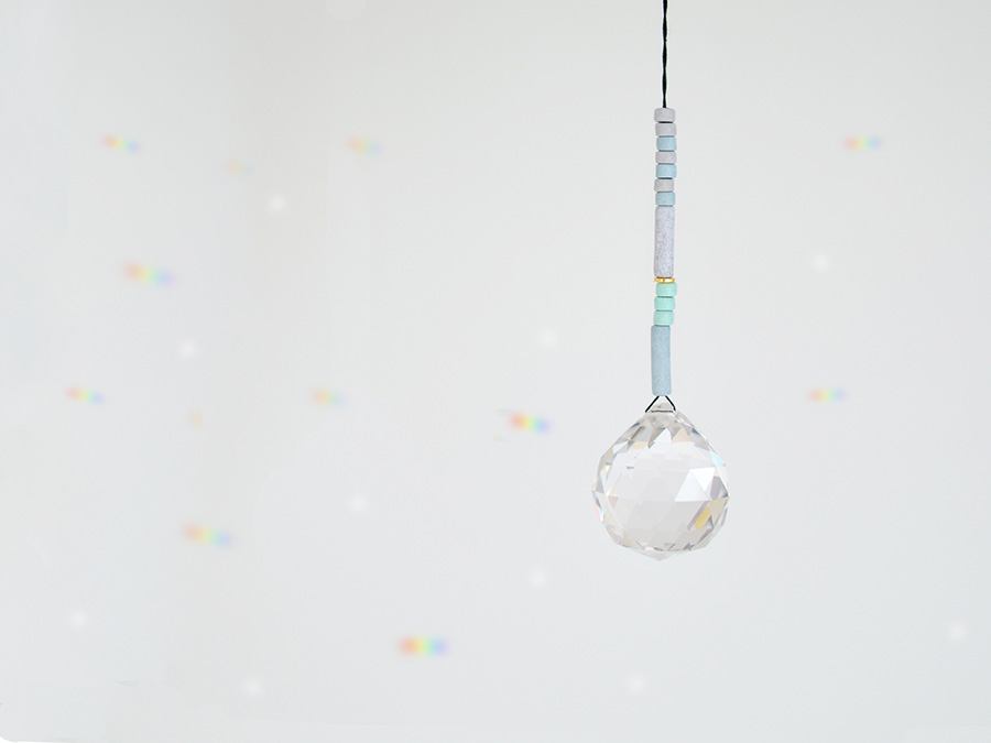 Renna Deluxe SUNCATCHER Blau Mint Grau Neueste Stile