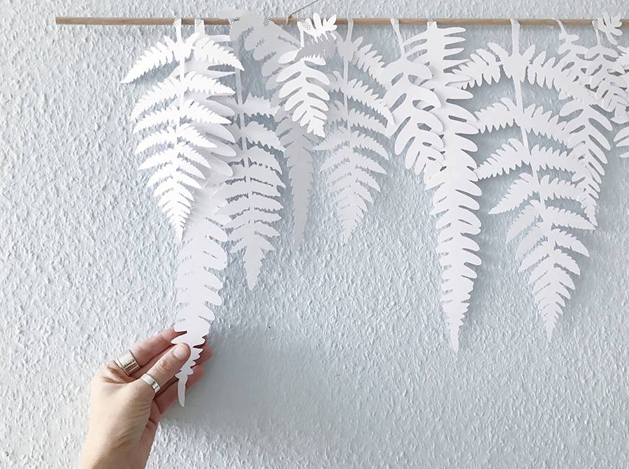 Renna Deluxe FARN Blätter für die Wand Bis zu 65% Rabatt