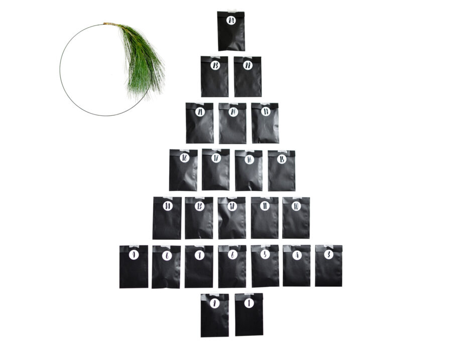 Renna Deluxe Adventskalender Schwarz mit Handlettering für Männer Bis zu 55% Rabatt