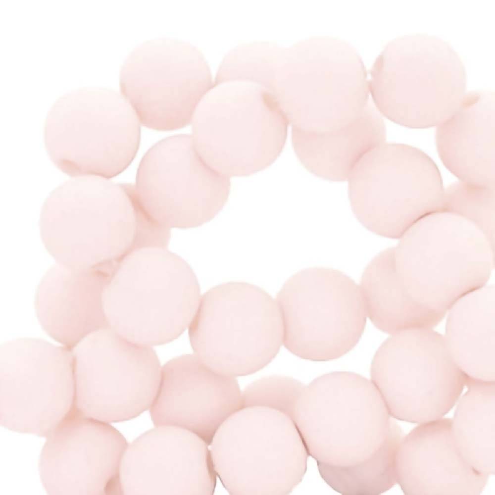Sadingo Acrylperlen matt | 400 Stück, 8mm Kauf eins, bekomm eins gratis
