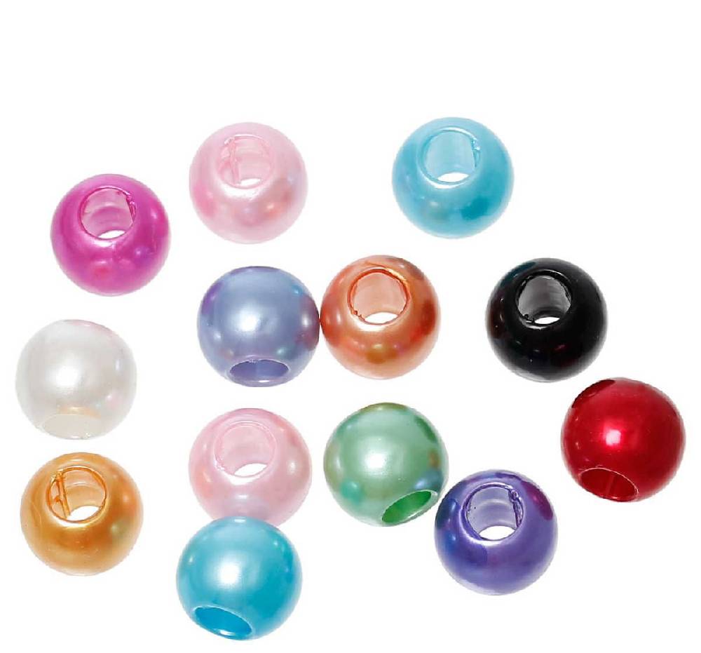 Sadingo Acrylperlen Bunt | 100 Stück, 12mm Wochenangebot