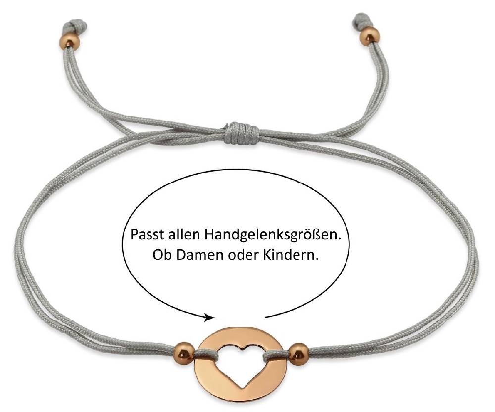 Sadingo Milosa Herz Armband Sterling Silber Rosevergoldet 2025
