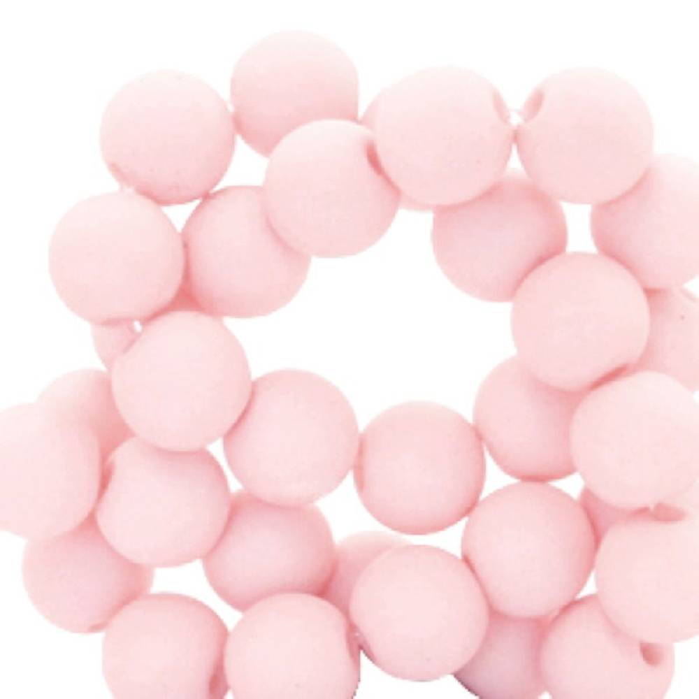 Sadingo Acrylperlen matt | 600 Stück, 6mm Räumungsverkauf