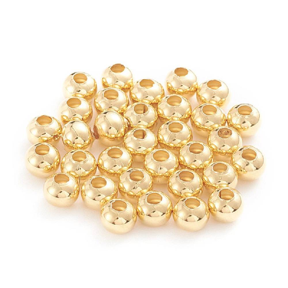 Sadingo Metallperlen | Edelstahl-Perlen in gold Tägliche Deals