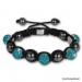 Silberdream Glitzerkugel türkis für Sterlinx London Shamballa Armband SHB00T Begrenzt auf 3 Tage