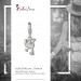 Silberdream SilberDream Charm Froschkönig Armband Anhänger 925 Silber FC3133 Versandkostenfrei