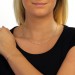Silberdream SilberDream Collier Kette gedreht Rose vergoldet 925 Silber 45cm SDK22145E Osterangebot