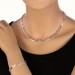 Silberdream SilberDream Collier Kette Zopf 925er Silber 44,5cm Damen Halskette SDK438J Tägliche Deals