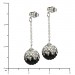Silberdream SilberDream Glitzer Ohrhänger Zirkonias schwarz GSO002 Super Rabatt