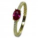 Silberdream GoldDream Gold Ring Beauty Gr.54 Zirkonia weiß 333er Gelbgold GDR545Y54 Valentinstagsangebot