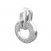 Silberdream SilberDream Glitzer Kettenanhänger Round Zirkonia weiß Damen 925 Silber GSH403W Bis zu 65% Rabatt