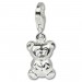 Silberdream SilberDream 925 Silber Charm Bär Armband Anhänger FC620 Exklusivangebot