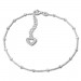 Silberdream SilberDream Fußkette Herz offen 26cm 925 Sterling Silber SDF2096 Online Outlet