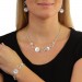 Silberdream SilberDream Collier Kette mit matten Elementen 925 Silber 45cm SDK400 Zeitlich begrenztes Angebot