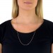 Silberdream SilberDream Ankerkette rosevergoldet 925er Silber 70cm Damen Kette SDK27170E Wochenangebot