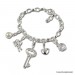 Silberdream SilberDream 925 Charm Perle Tropfen weiß Armband Anhänger FC237W zollfrei