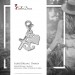 Silberdream SilberDream Charm Anker, Herz, Kreuz Armband Anhänger 925 FC506 Auslauf