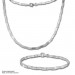 Silberdream SilberDream Collier Kette Design 925 Silber 45cm Halskette Damen SDK427 im Angebot