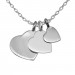Silberdream SilberDream Kette 3 Herzen 925er Sterling Silber 45cm Halskette SDK8001J Meist gekauft