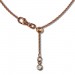 Silberdream SilberDream Collier Kette rose vergoldet 925 Silber Damen 45cm SDK22545E Fabrik Onlineshop