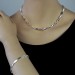 Silberdream SilberDream Collier Elegance Zirkonia weiß 925er Silber 44,5cm Halskette SDK453W Versandkostenfrei