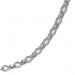 Silberdream SilberDream Erbskette oval 925er Silber Halskette 45cm Kette SDK20945 Preisnachlass