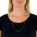 Silberdream SilberDream Veneziakette rosevergoldet 925er Silber 70cm Damen Kette SDK27270E Saisonschlussverkauf