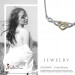 Silberdream SilberDream Collier Bicolor Kette Tribal Herz 925 Sterling Silber 45cm SDK50045Y Black Friday