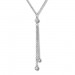Silberdream SilberDream Collier Kette Zirkonia weiß 925er Silber Damen 45cm SDK27845J Muttertagsangebot