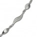 Silberdream SilberDream Collier Kette Wave 925 Silber 45cm Halskette SDK410 Valentinstagsangebot
