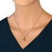 Silberdream SilberDream Halskette Süßwasser Perle rose vergoldet 925 Silber Damen SDK1519E Lagerräumung