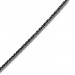 Silberdream SilberDream Kette Kugelspirale 42cm - 47cm schwarz 925er Silber Damen SDK29342S Riesige Ersparnisse