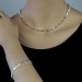 Silberdream SilberDream Collier Fantasie Zirkonia weiß 925er Silber 45,5cm Halskette SDK464W Kostenloser Versand international