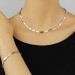 Silberdream SilberDream Collier Kette Fantasie 925 Silber 45cm Halskette Damen SDK468J Black Friday Preise