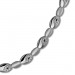 Silberdream SilberDream Collier Oval Zirkonia weiß 925er Silber 44,5cm Halskette SDK444W Auslauf