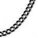 Silberdream SilberDream Collier Kette Panzer schwarz 925 Silber Damen 45cm SDK21445S Versandkostenfrei