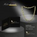 Silberdream GoldDream Damen Colliers Halskette 50cm Gelbgold 8 Karat GDKB01650Y Großer Ausverkauf