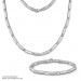 Silberdream SilberDream Collier Kette matt Zirkonia weiß 925er Silber 45cm SDK447W Saisonschlussverkauf