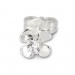 Silberdream SilberDream Ohrringe Blume weiß 925 Silber Ohrstecker SDO508W Osterangebot