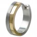 Silberdream SilberDream Creole Bicolor gold silber 1,8cm 925 Sterling Silber Damen SDO4429T Bestseller