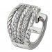 Silberdream SilberDream Creole Geflecht Zirkonia weiß 925 Sterling Silber Damen SDO4412W VIP-Rabatte