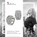 Silberdream SilberDream Creole Geflecht Zirkonia weiß 925 Sterling Silber Damen SDO4412W VIP-Rabatte