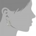 Silberdream SilberDream Glitzer Creole Glamour weiß Zirkonias GSO212W Wochenangebot