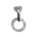 Silberdream SilberDream Glitzer Ohrstecker Circle Zirkonia weiß 925 Silber Ohrring GSO508W Bis zu 50% Rabatt