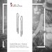 Silberdream SilberDream Glitzer Ohrhänger Stab Zirkonia weiß 925er Silber Ohrring GSO478W Bis zu 60% Rabatt
